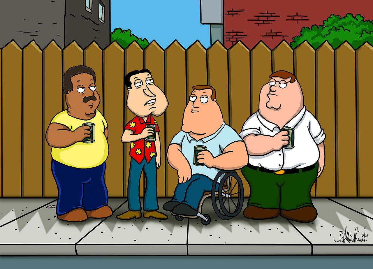 Family Guy - KotH crossover