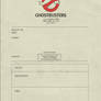 Ghostbusters Invoice 1