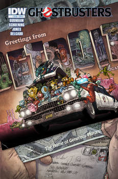 Ghostbusters 9 'Haunted America' cvr B