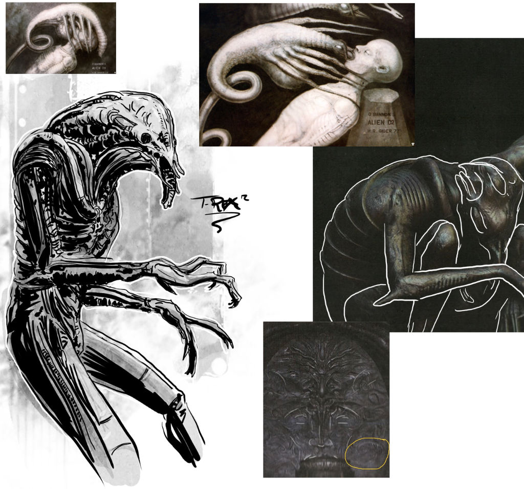 Prometheus Mural Spec sketch by T-RexJones on DeviantArt