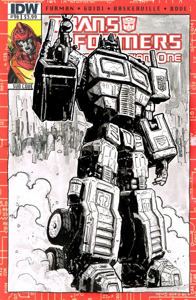 Transformers Regeneration sketch cover