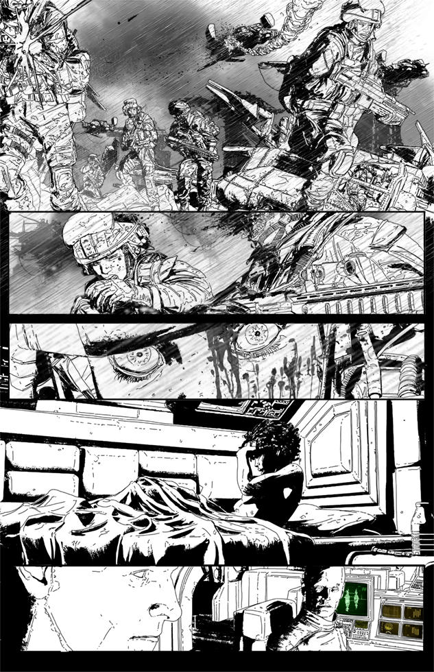 Aliens: Defiance #2 Page 1 by T-RexJones on DeviantArt