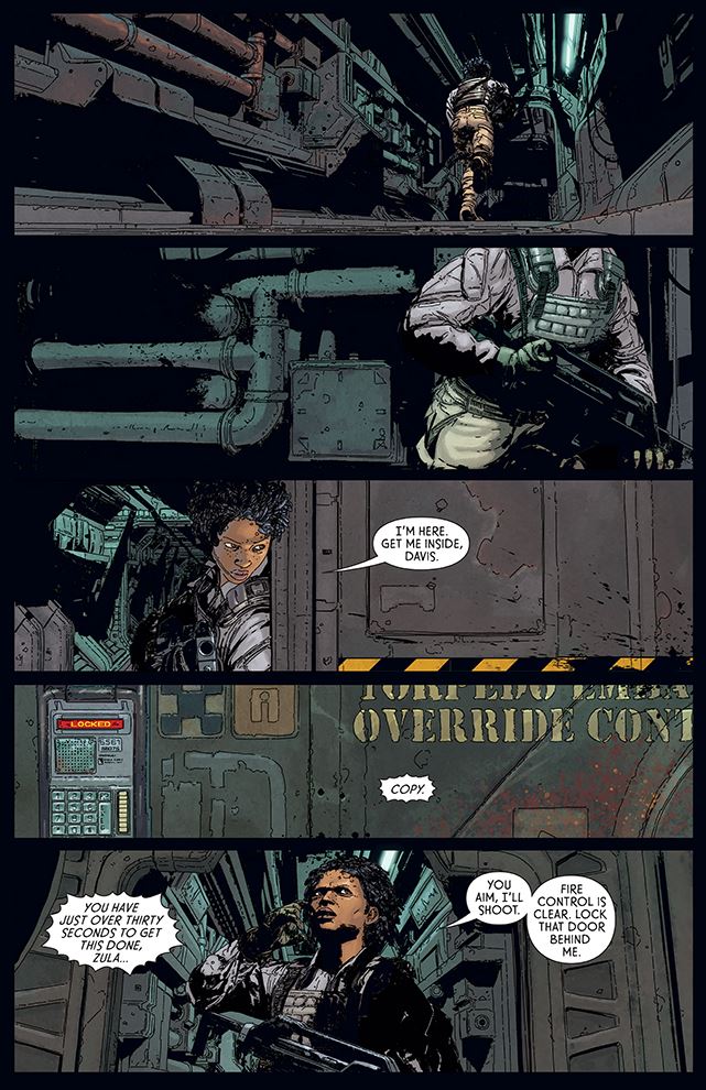 Aliens: Defiance #5 Page 1