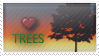 'Trees' Stamp.