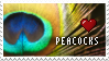 'Peacocks' Stamp.