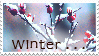 'Winter . . .' Stamp.