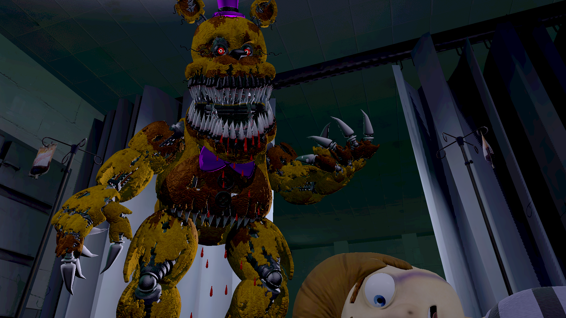 fnaf 4 nightmare chica by Fredbear7938 -- Fur Affinity [dot] net