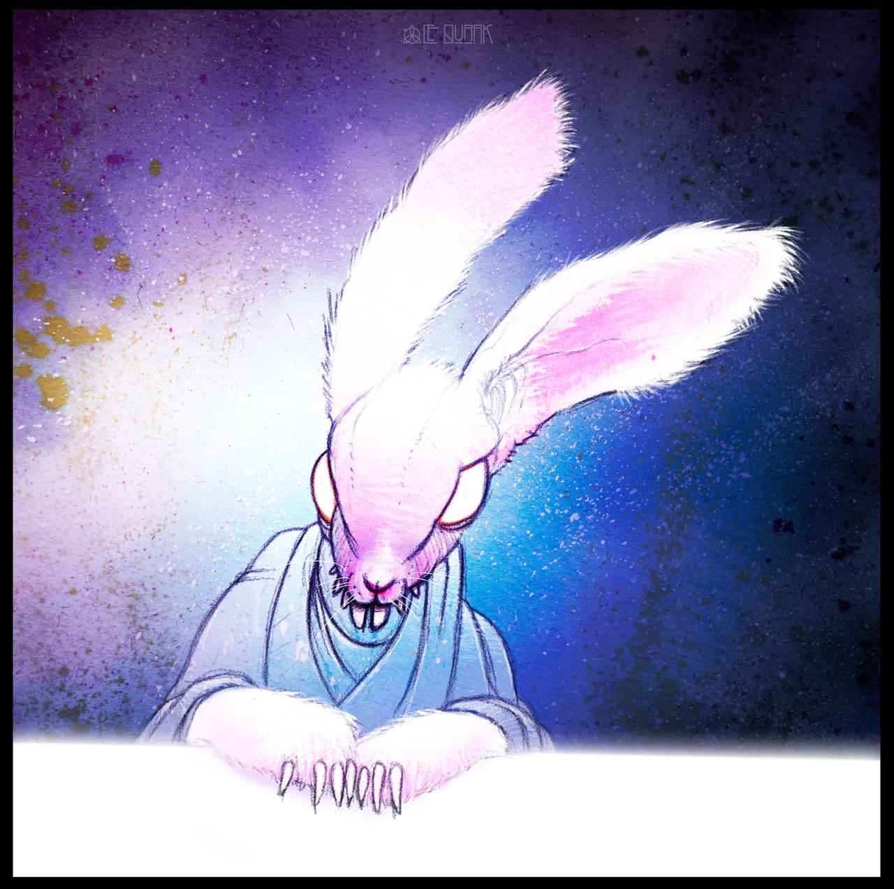 God is a Rabbit by LEQUARK on DeviantArt