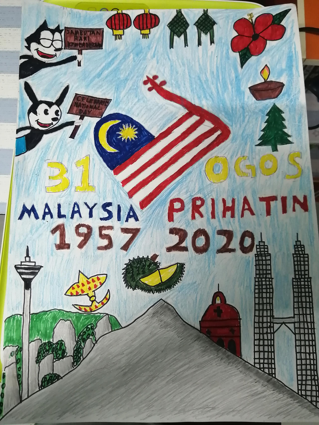 Lukisan malaysia prihatin 2021