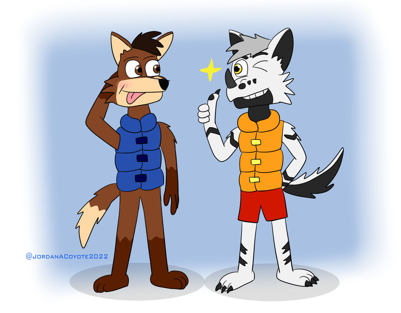 Deviantart Life Jacket Stay Life Jacket (+alt design) by AestheticJCoyote on DeviantArt