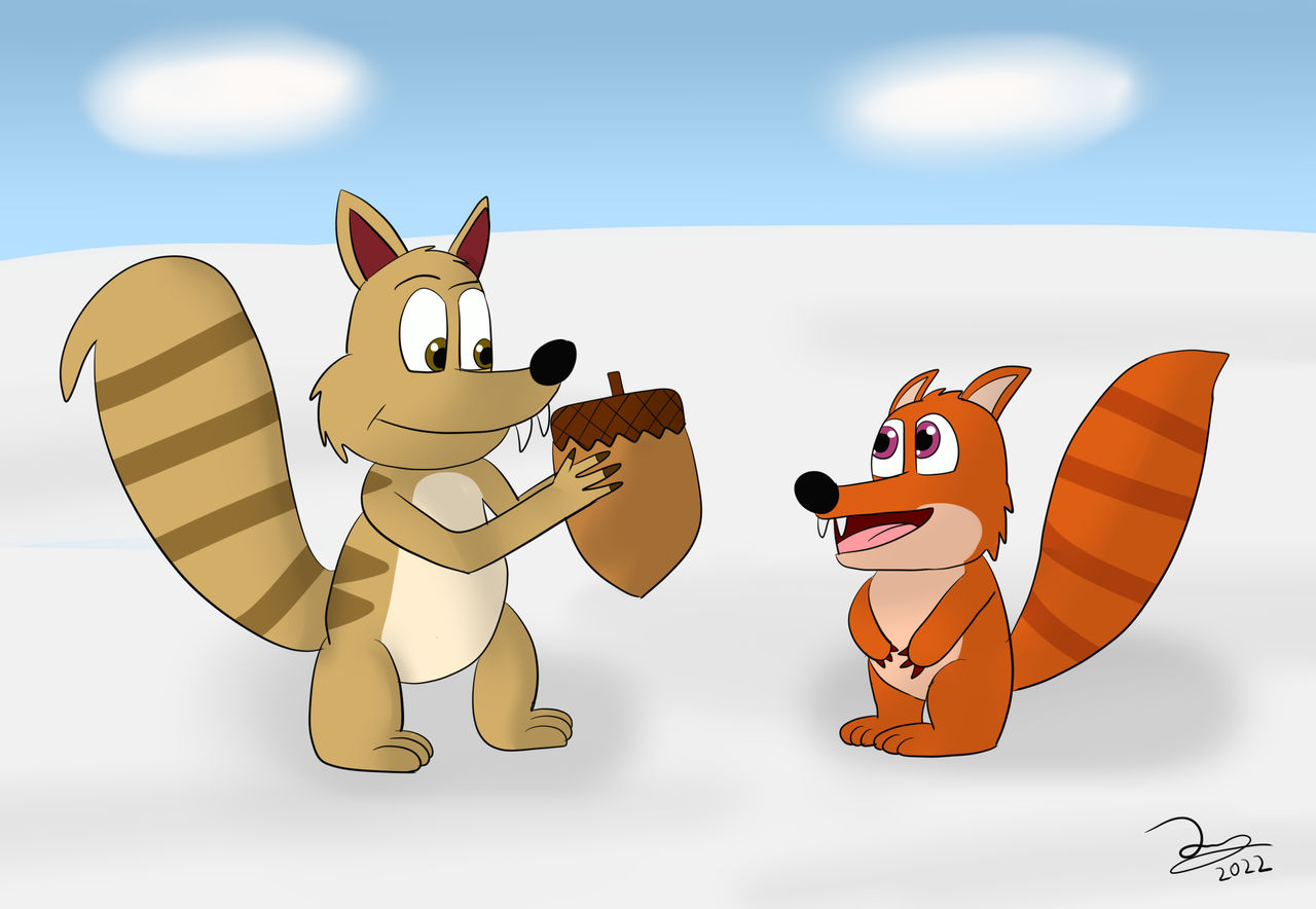 Scrat Rml Style Scrat and Baby Scrat by AestheticJordan on DeviantArt