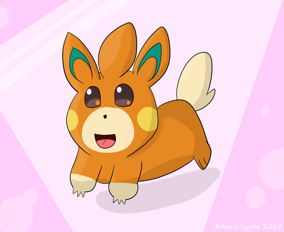 Simple Pawmi (Practice) by AestheticJCoyote on DeviantArt