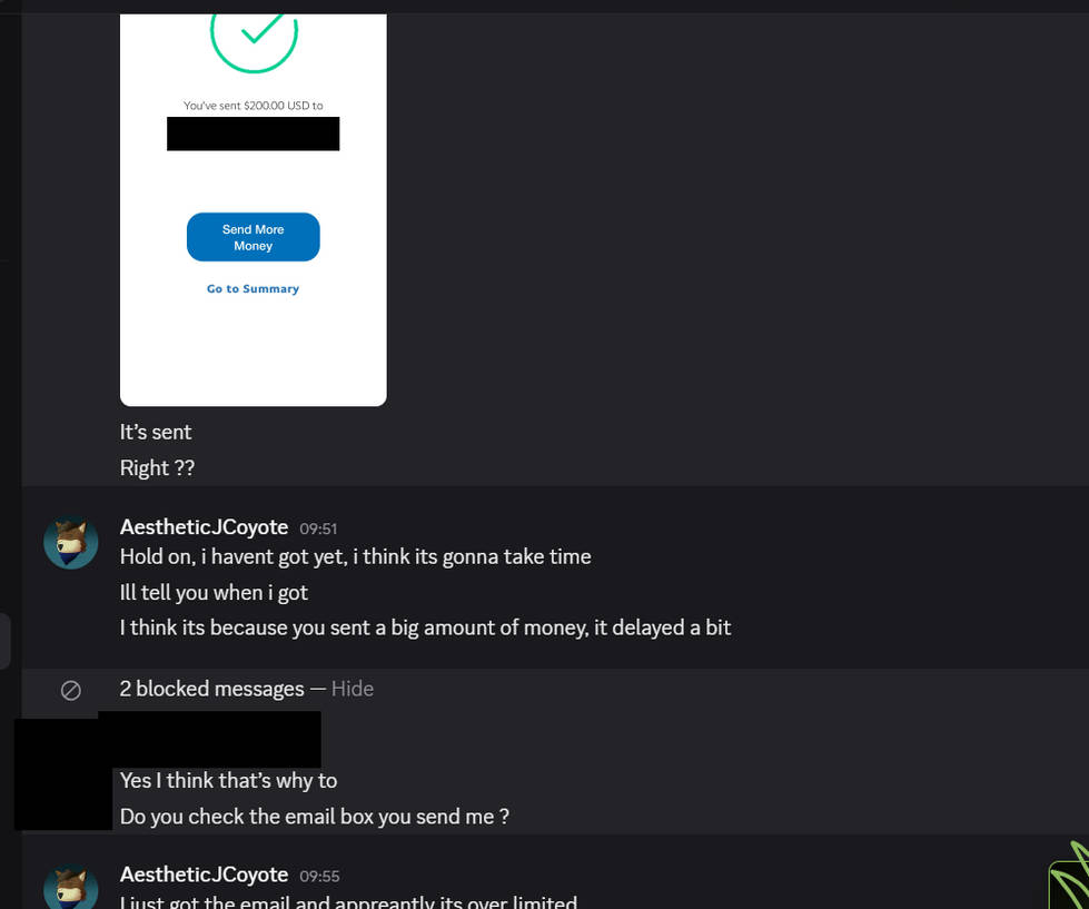 Deviantart Scams BEWARE OF COMMISSION SCAM (how i almost got scamm) by AestheticJCoyote ...