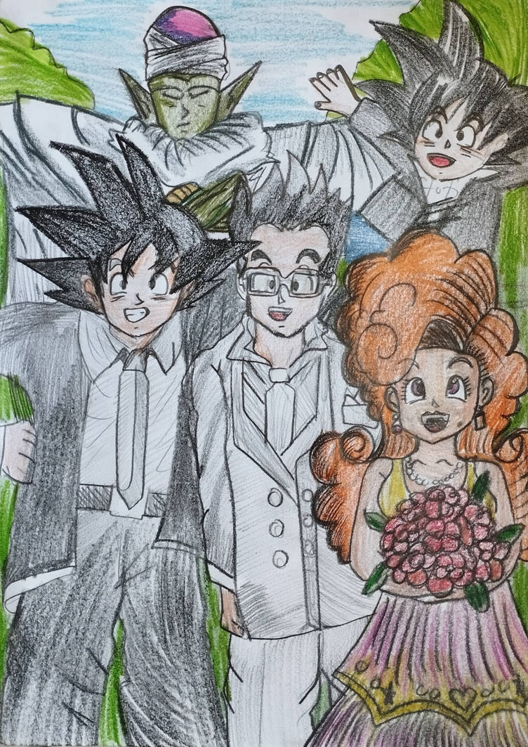 Gohan's wedding by AllanYuna on DeviantArt