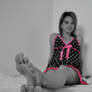 Black + Pink Negligee -5