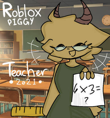 Pixilart - Teacher from Piggy Roblox by Glitchy-Hope