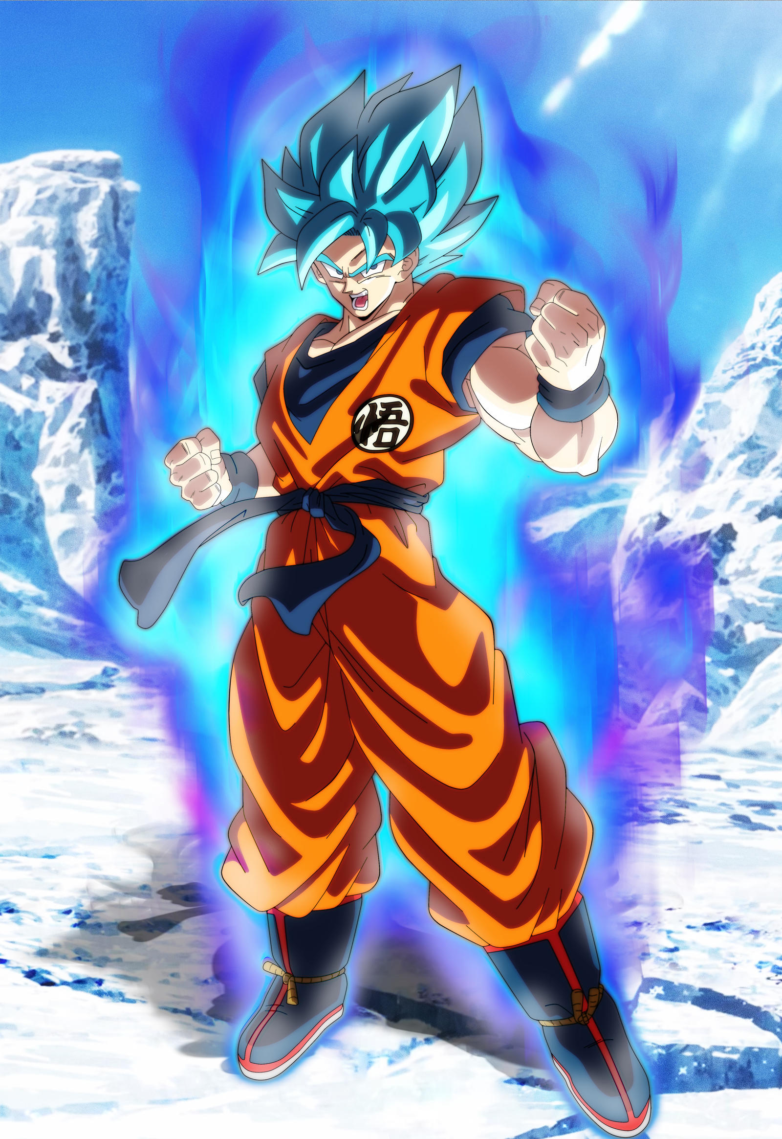  Goku  Ssj Blue  Dragon  Ball  Super  Broly by Andrewdb13 on 