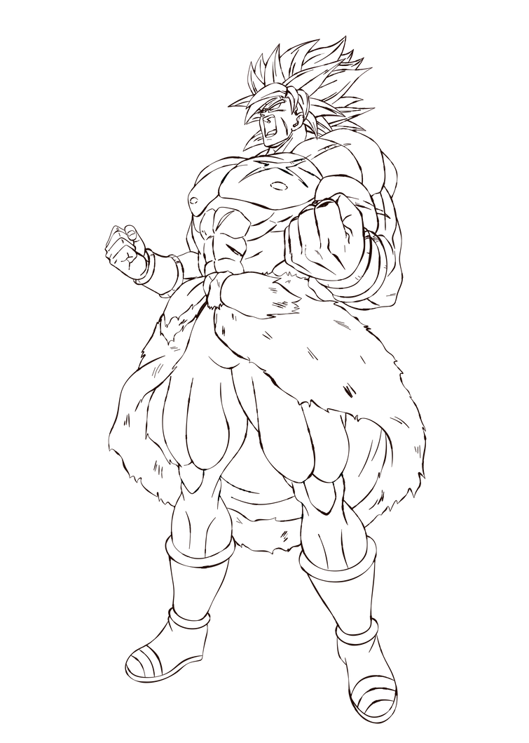 Broly Legendary Ssj by Andrewdb13 on DeviantArt