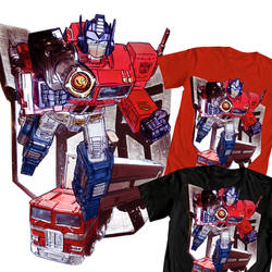 Optimus Prime  Banner Submission for we love fine.