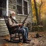 During the first days of an Indian summer, on a ro