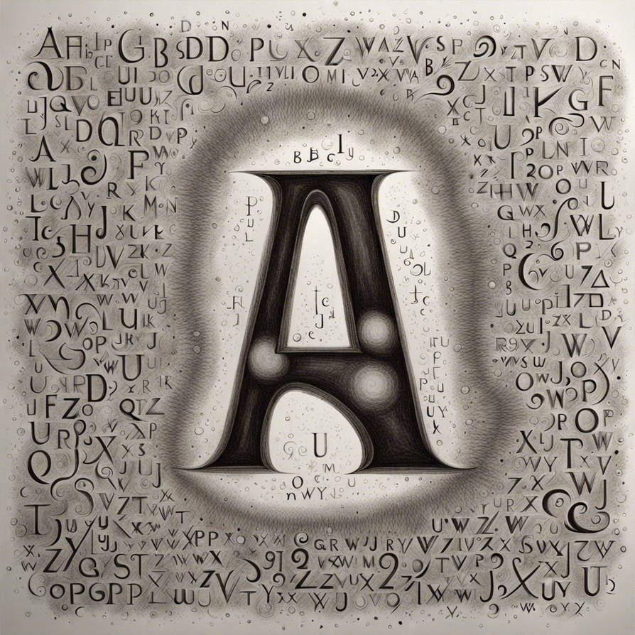 The Leaden Particles Of A Pencil Drawing Of The Al