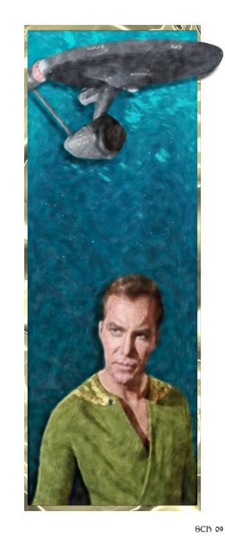 Star Trek-Kirk Art Test