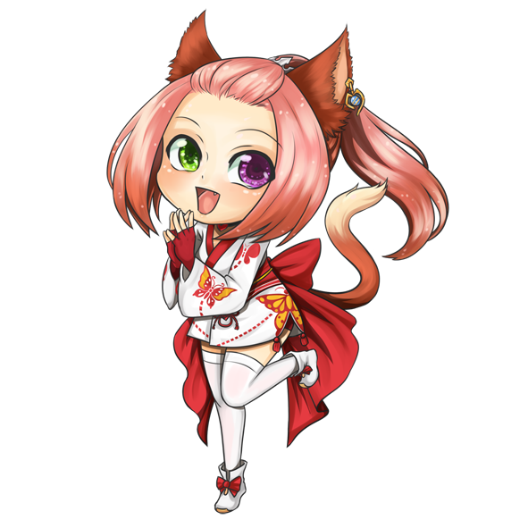 [Commission] Yukata Mi'qote Chibi