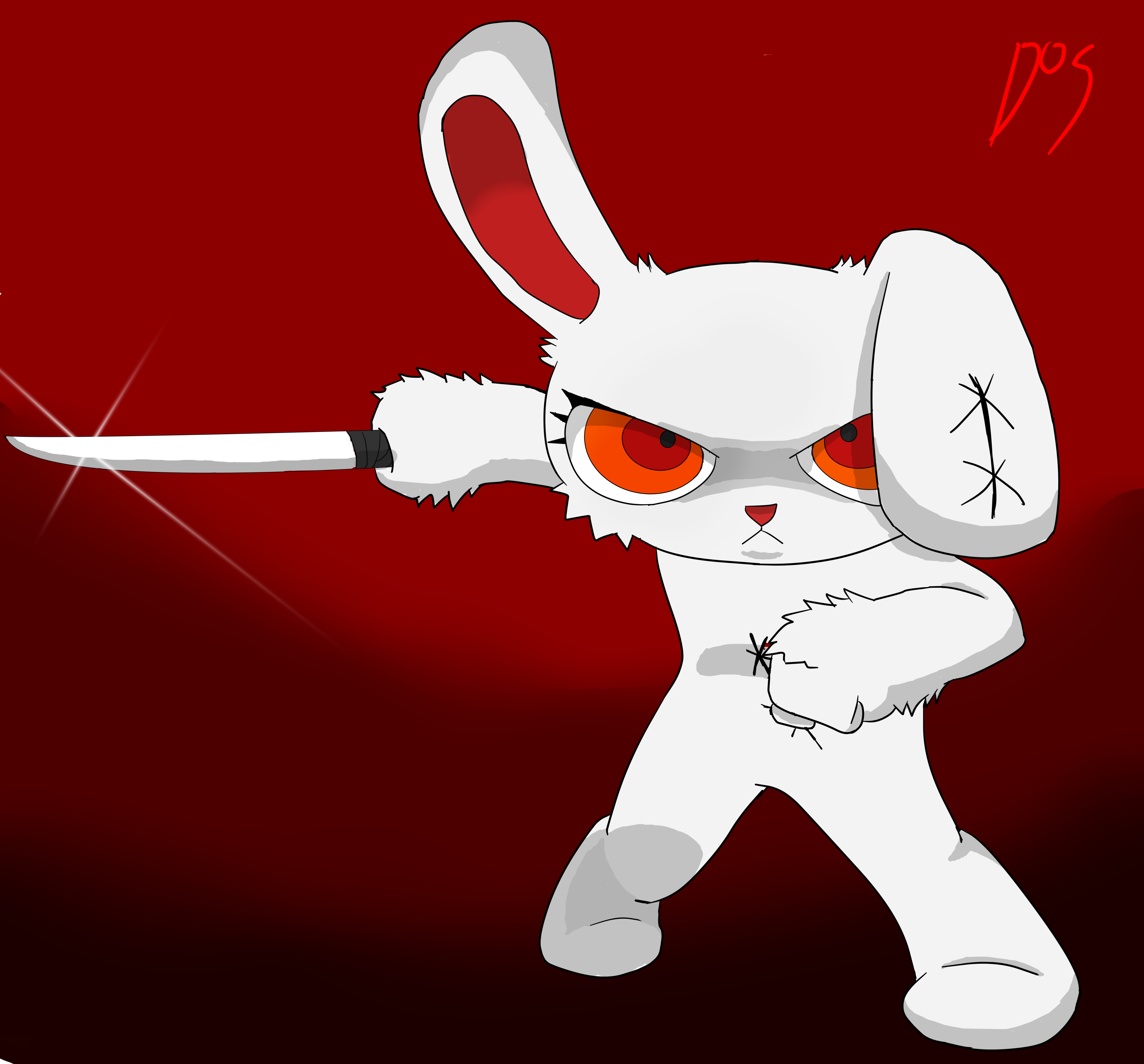 Bloody Bunny By Blak Manga Dos On Deviantart
