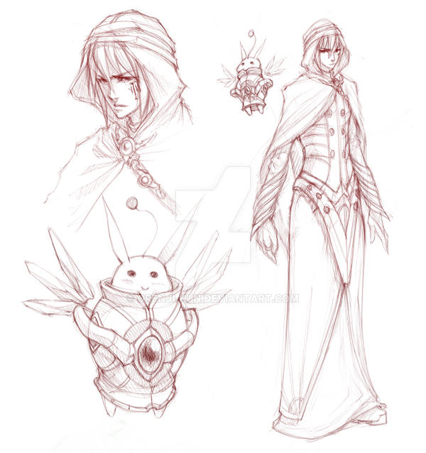 Azure Deviant +Character Design Azure+ by Orenji-kun on DeviantArt