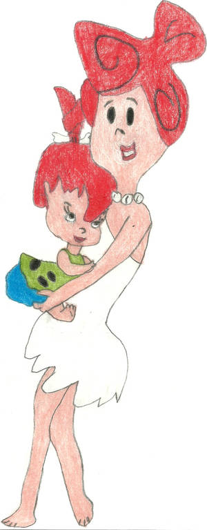 Wilma And Pebbles