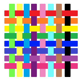 Rainbow Stitch