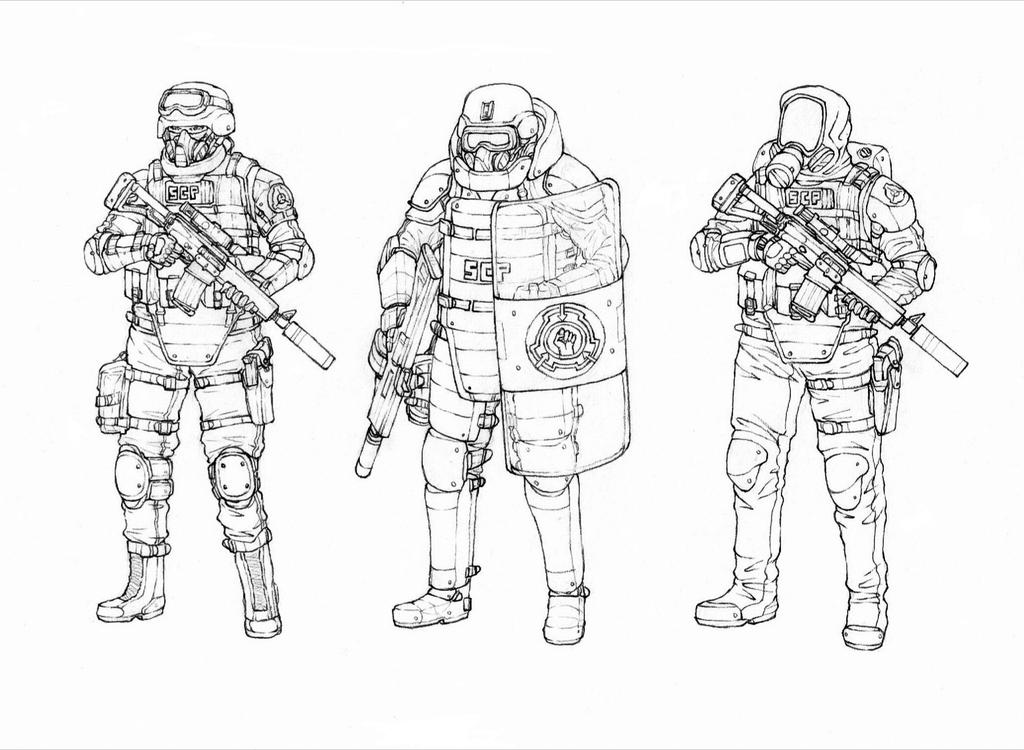 SCP Foundation Mobile Task Force units by Mikezzzzz on DeviantArt