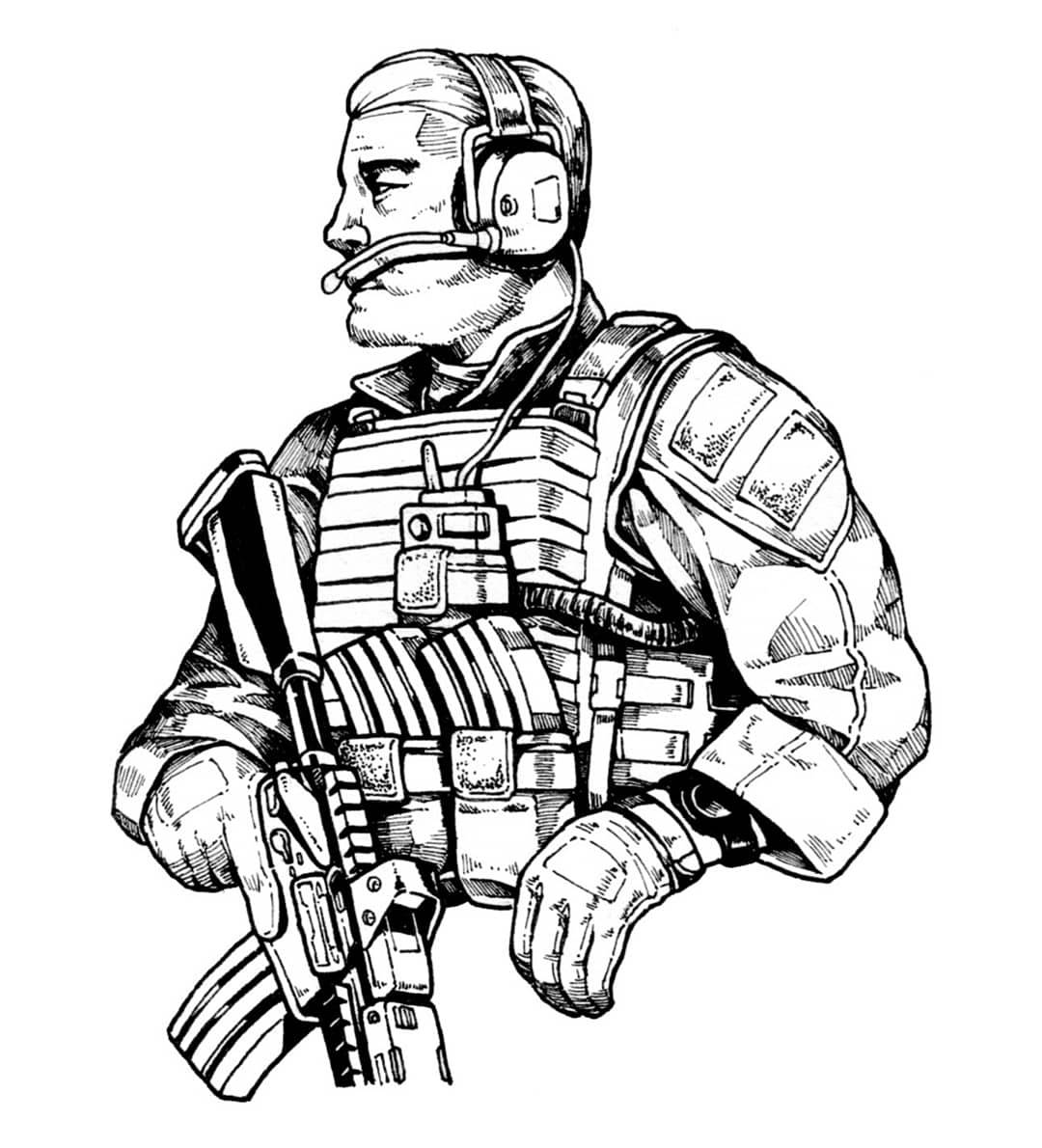 Spec Ops Vector Spec Ops Operator 1 by Mikezzzzz on DeviantArt
