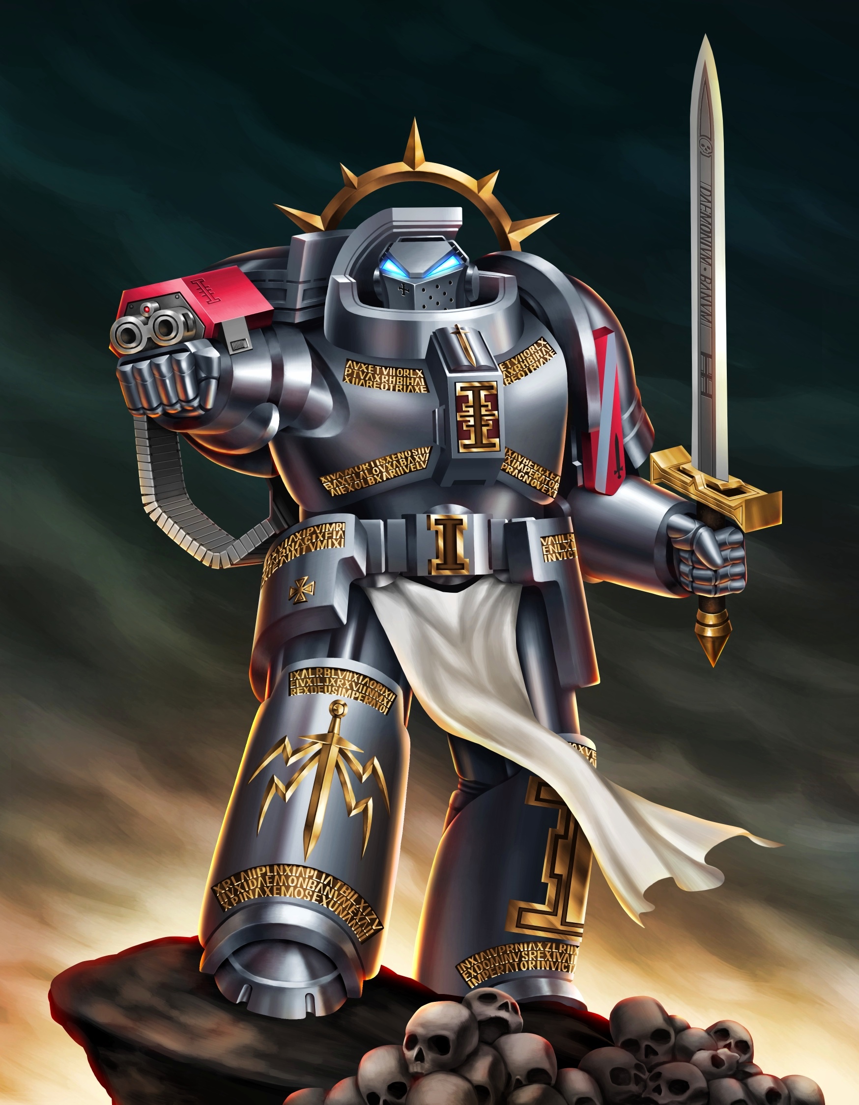 Knight Captain Grey Knights Captain by Mikezzzzz on DeviantArt