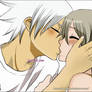 soul eater maka and  soul kiss