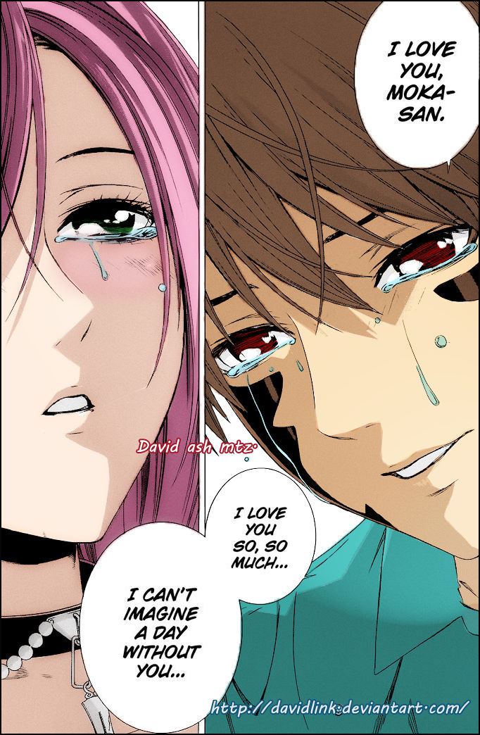 Rosario And Vampire Moka And Tsukune Rosario + Vampire moka and tsukune by davidlink on DeviantArt