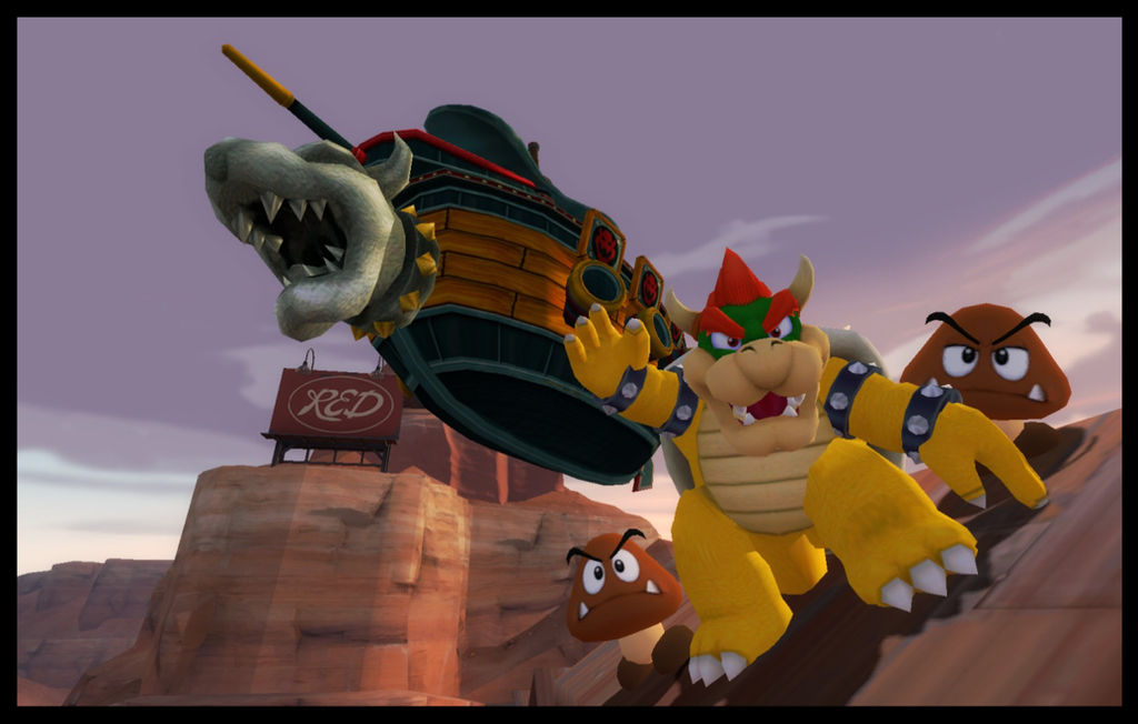 Bowser Joins Red by Domzino on DeviantArt