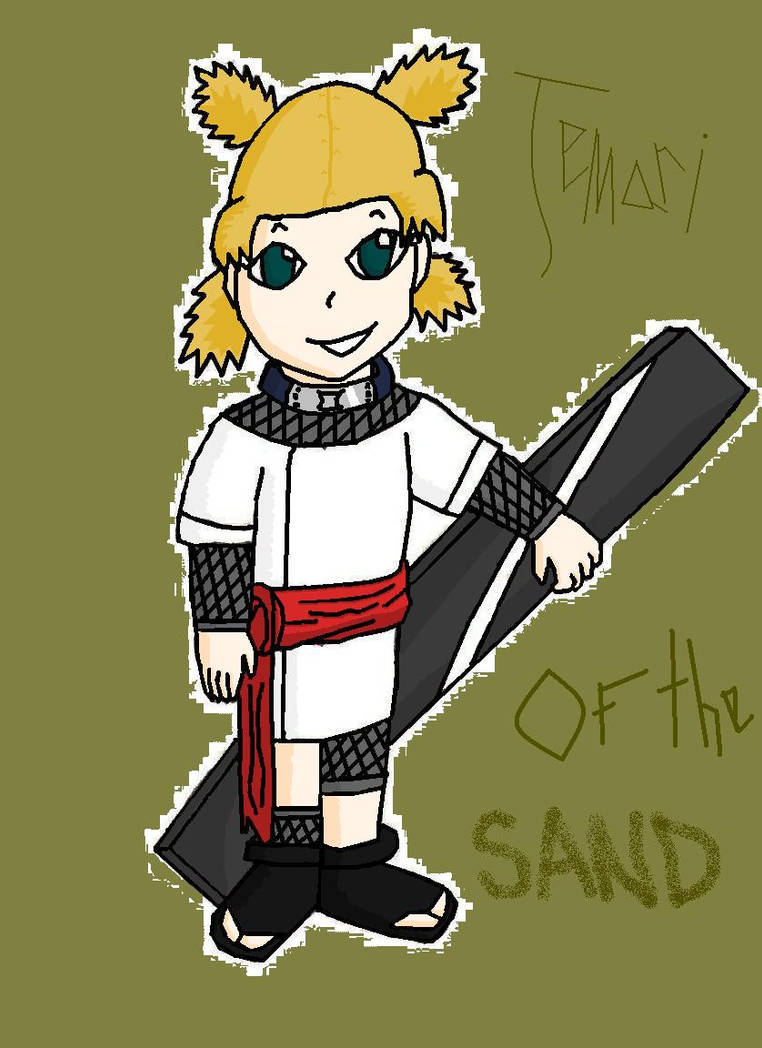 temari chibi recolored w back by DarkChocaholic on DeviantArt