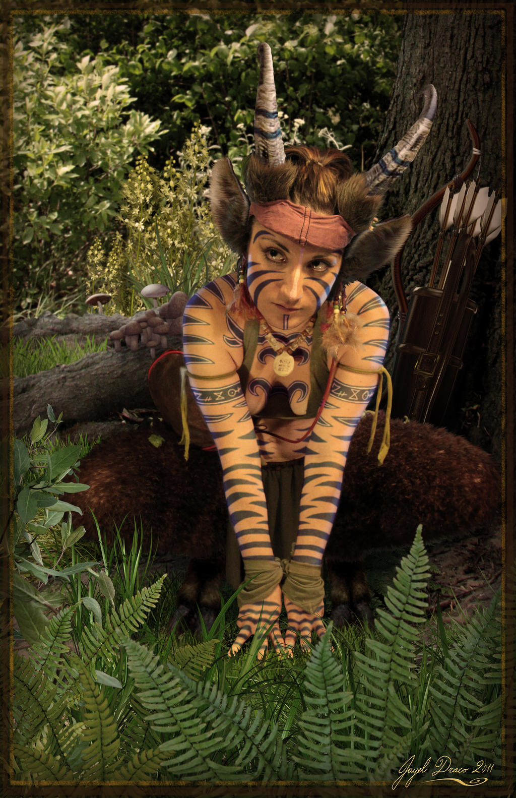 Franatia the Faun by JayelDraco