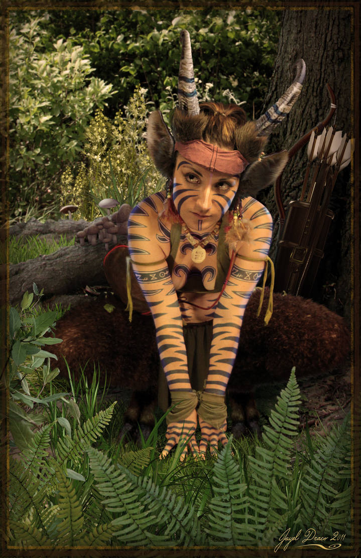 Franatia the Faun by JayelDraco