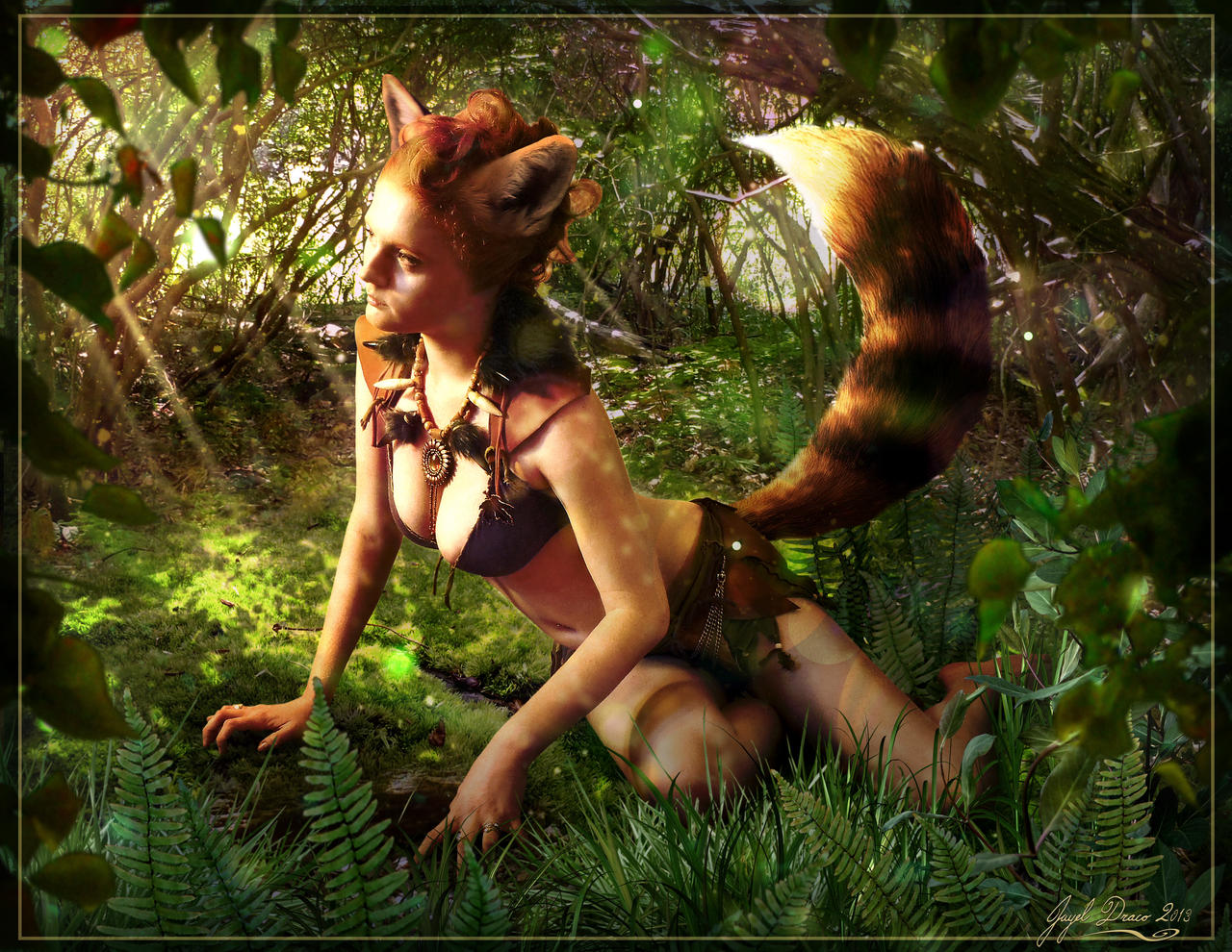 Ah'Shaye of the Keetsunekesh 01 by JayelDraco