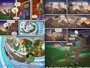 Mr. Guy: Zombie Hunter - Arc 1 - 2-page Sample