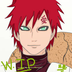 Gaara work in progress