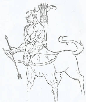 Centaur in comic