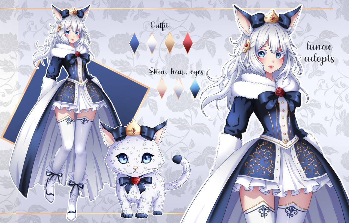 Winter wonderland kemonomimi adopt (closed)