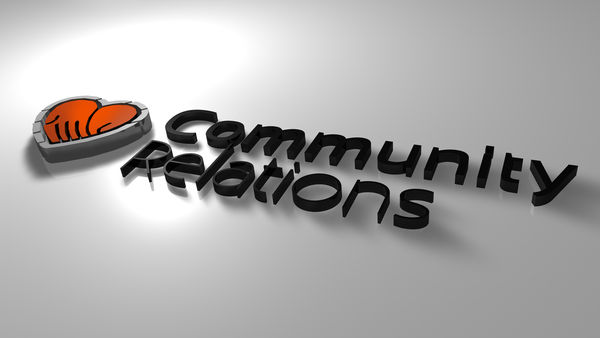 Community relations logo