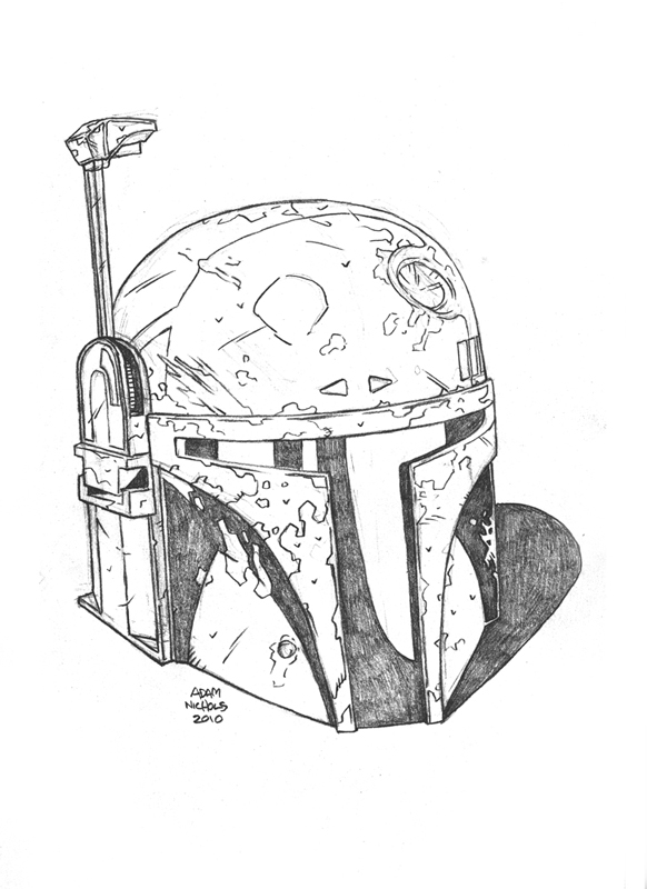 $25 Bobba Fett Sketch