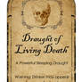 Draught of living Death label