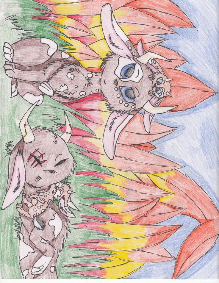 A longhorn rabbit by chikoo12007 on DeviantArt