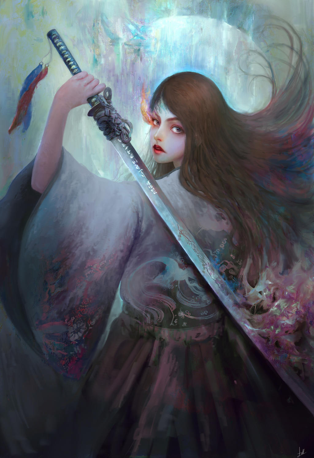 Samurai Girl By Jeffps On Deviantart Samurai Girl By Jeffps On Deviantart